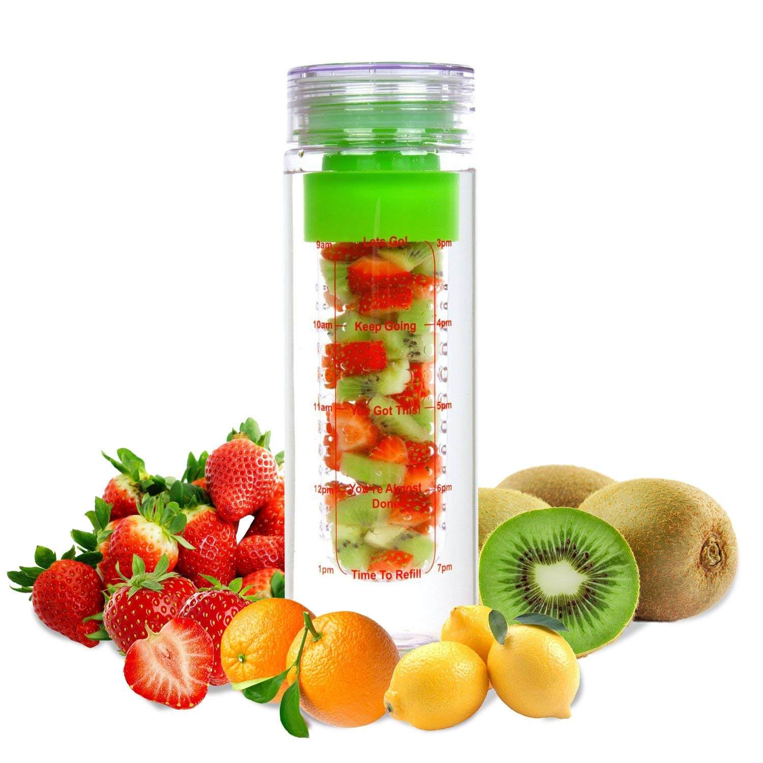 Insulated Fruit Infuser Water Bottle