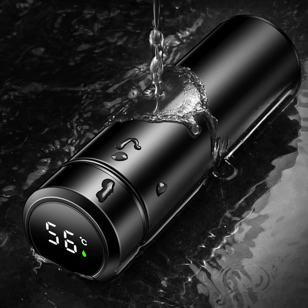 Smart Water Bottle with LED Temperature Display